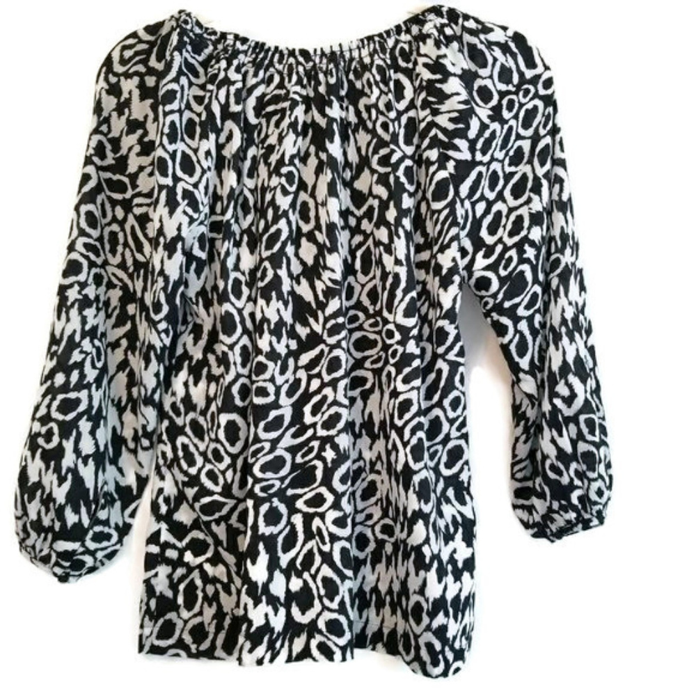 JONES NEW YORK PEASANT BLOUSE - Picture 3 of 5